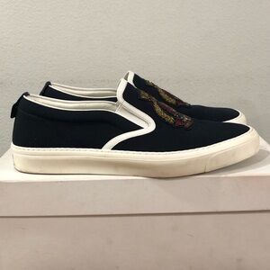 Gucci Men's Navy Slip-On Shoes